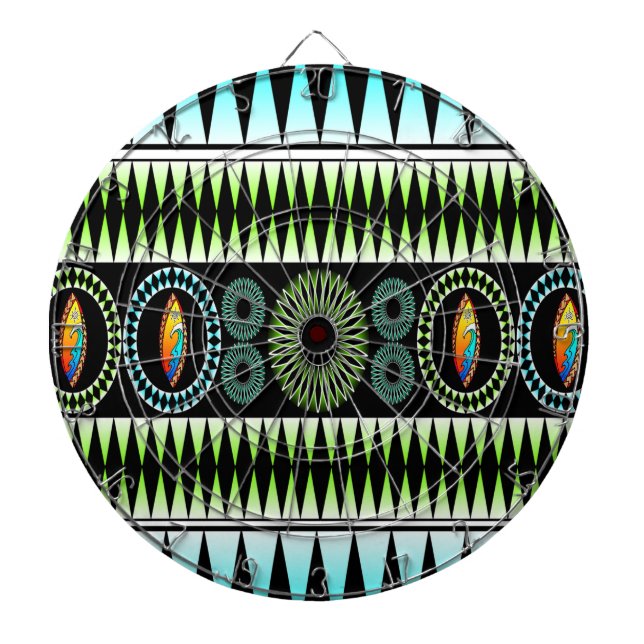 Chevron Mönster Darttavla (Framsidan)