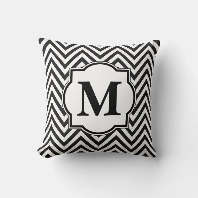 Chevron Mönster Kudde (Framsida)