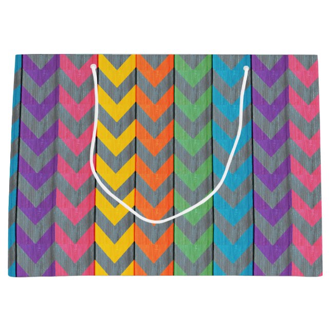 Chevron Mönster On Wood Struktur av Shirley Taylor (Framsidan)