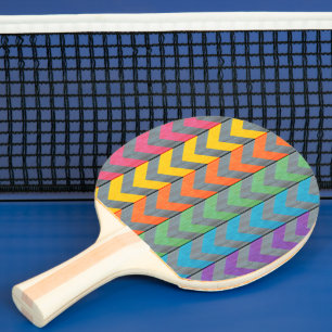 Chevron Mönster On Wood Struktur av Shirley Taylor Pingisracket