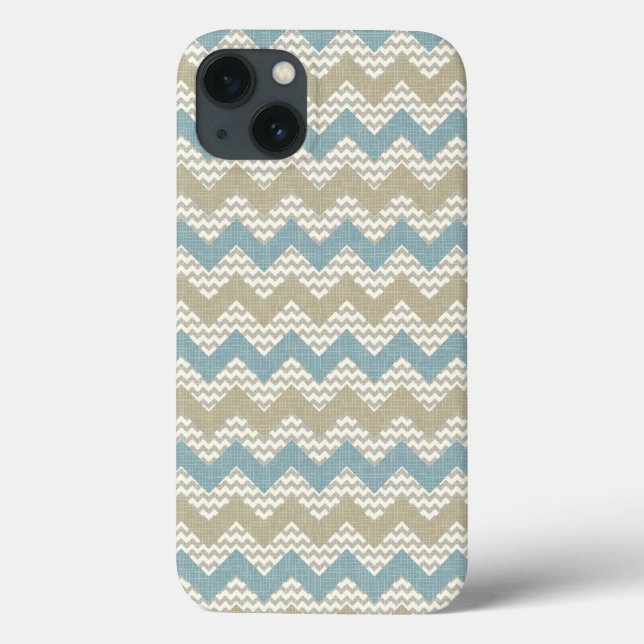 Chevron mönster på linen struktur (Baksida)
