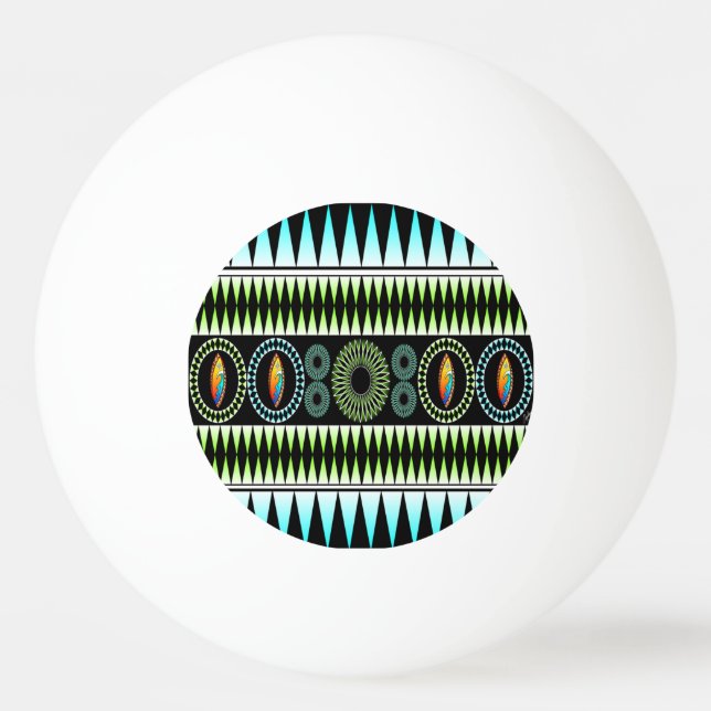 Chevron Mönster Pingisboll (Framsidan)