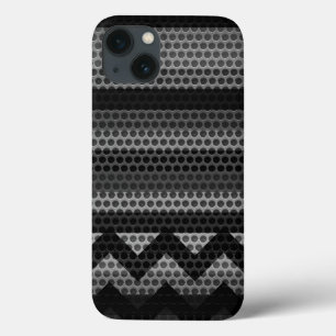 Chevron Stainless Steel Hål Metall 2