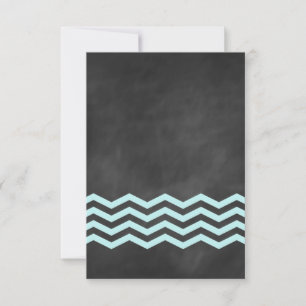 Chevron Turcos Chalkboard OSA. OSA Kort