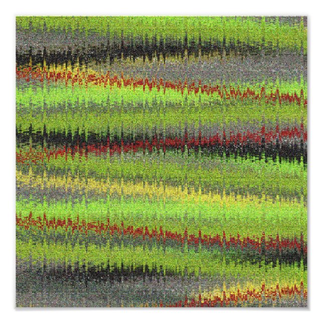 Chevron Urban Abstrakt Fototryck (Framsidan)