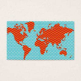 Chevron World Visitkort