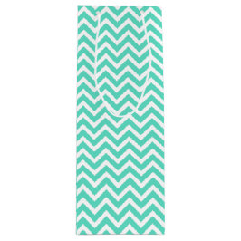 Chevron Zig Zag i Aqua Blue