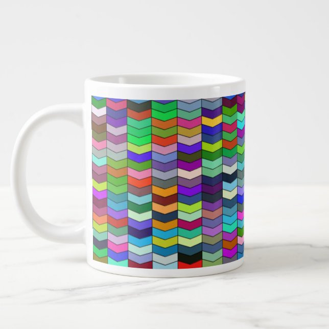 Chevrons 20oz Mugg Jumbo Mugg (Vänster)