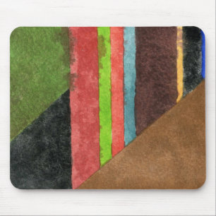 ’Chevrons’ Abstract Design Mousepad Musmatta