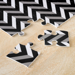 Chevrons geometrisk optisk illusion pussel