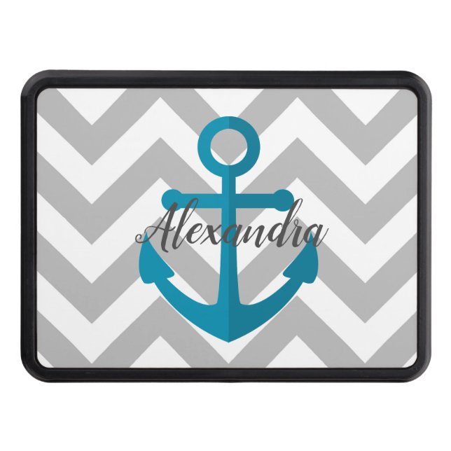 Chevrons och Anchor Dragkroksskydd (Framsidan)