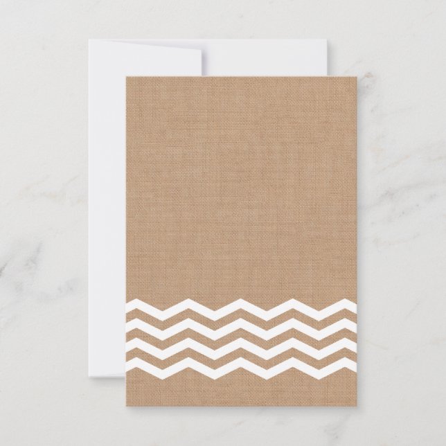 Chevrons on Burlap OSA (Framsida)