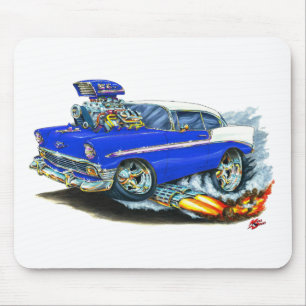 Chevy 150-210 blåttbil 1956 musmatta
