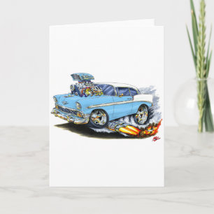 Chevy 150-210 Lt 1956 Slösa Bil Kort