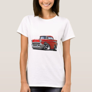 Chevy 1957 Belair glödheta Stång Tee Shirt