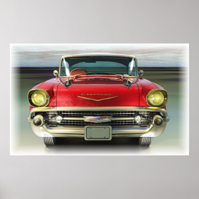 Chevy 1957 poster (Framsidan)