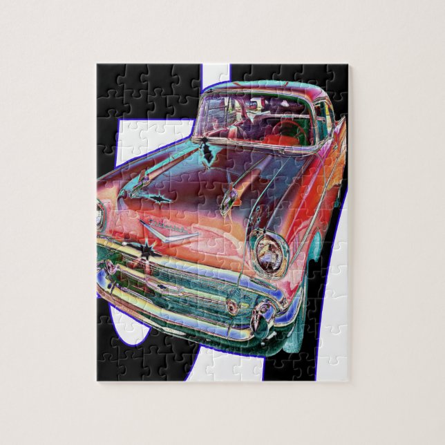 Chevy 1957 pussel (Vertikal)