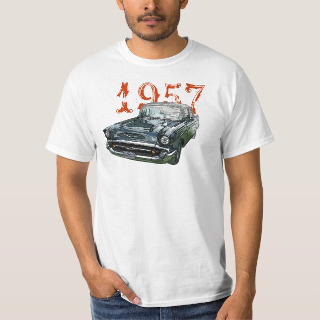Chevy 1957 tee shirt (Framsida)