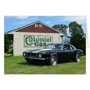 Chevy 1968 Camaro Hälsningskort