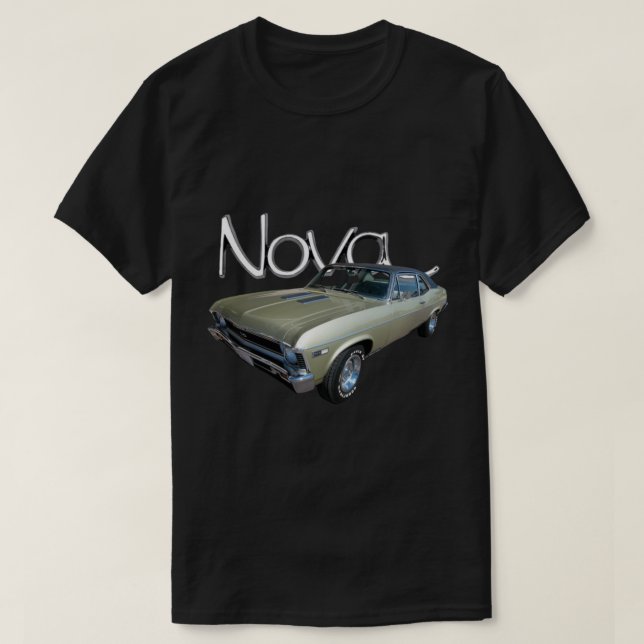 Chevy 1968 Chevy Nova T Shirt (Design framsida)
