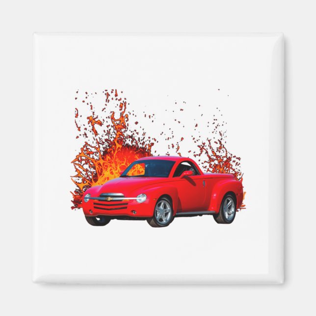 Chevy 2004 Chevy Ssr  Magnet (Framsidan)