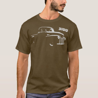 Chevy 3100 Antique 1950 s Pickupa Lastbil-gåva åt T Shirt