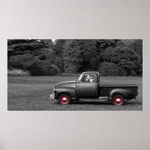 Chevy 3100 Lastbil Poster