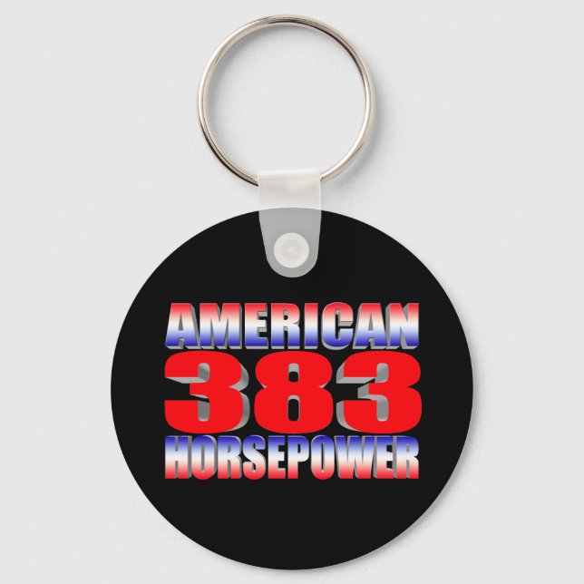 chevy 383 stroker nyckelring (Framsida)