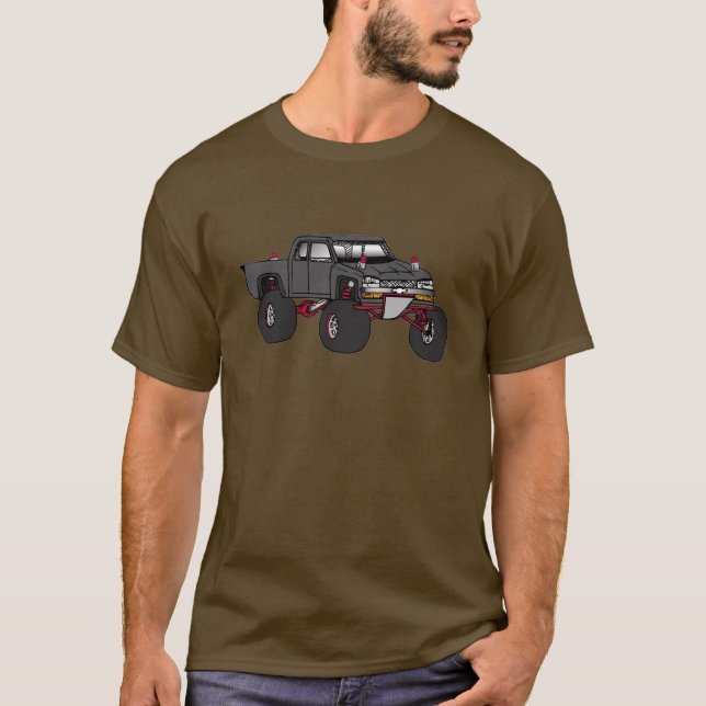 Chevy 4x4 lastbilfläktar! tee shirt (Framsida)