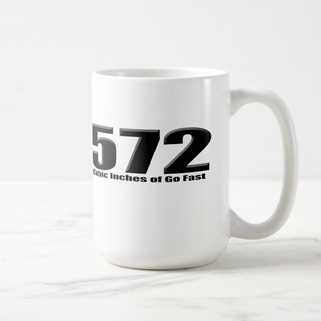 Chevy 572 stort kvarter kaffemugg (Höger)