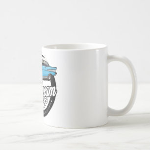 Chevy Bel Air garagelogotyp 1957 Kaffemugg