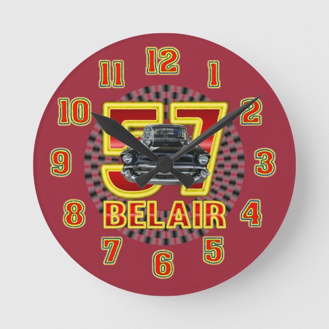 Chevy Bel Air klocka 1957 (Framsida)