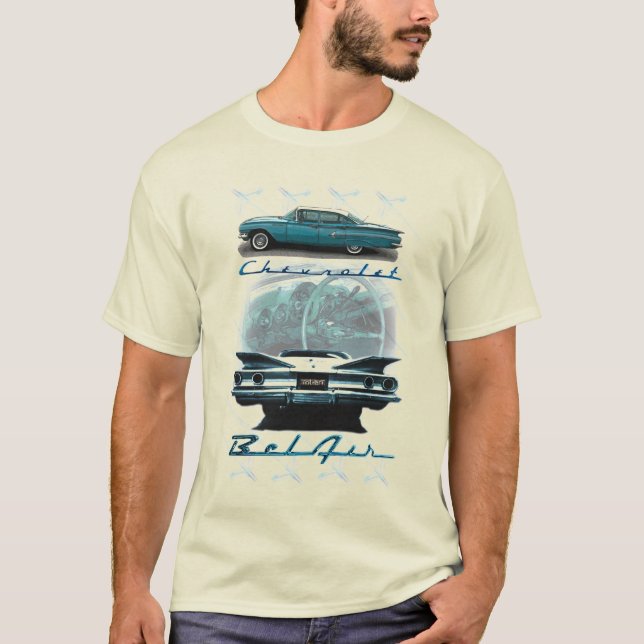 Chevy Bel Luft från 1960-tröjan T Shirt (Framsida)