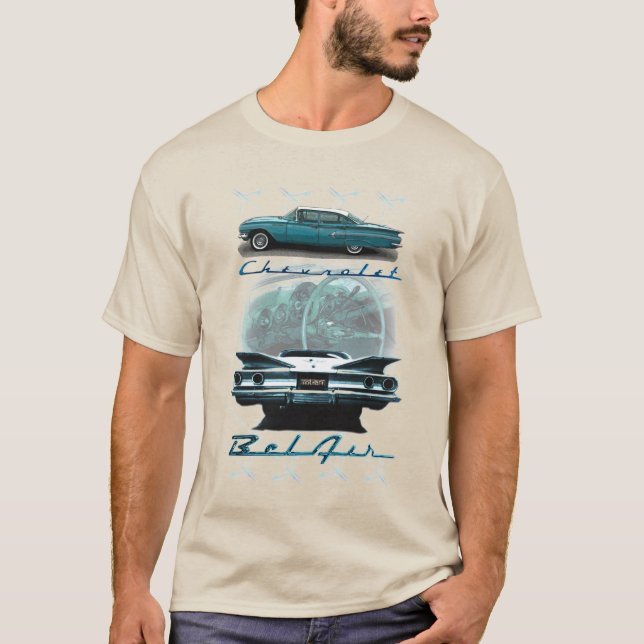 Chevy Bel Luft från 1960-tröjan T Shirt (Framsida)
