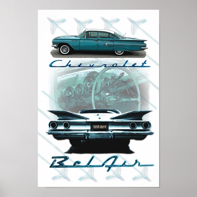 Chevy Bel Luft poster (Framsidan)