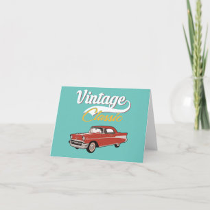 Chevy Belair Helgkort