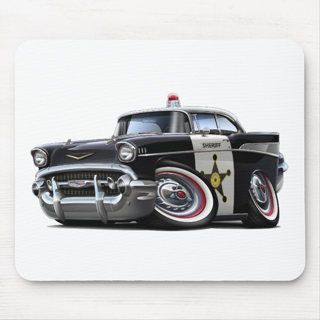 Chevy Belair polisbil 1957 Musmatta (Framsidan)