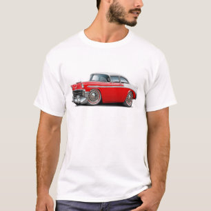 Chevy Belair Röd-Vit bil 1956 Tröja