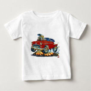Chevy Belair rödbrun bil 1955 T Shirt