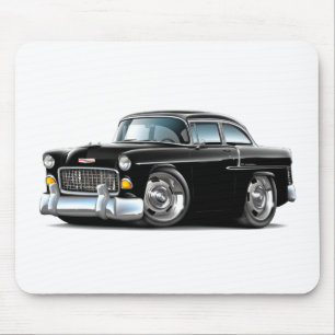 Chevy Belair svart bil 1955 Musmatta