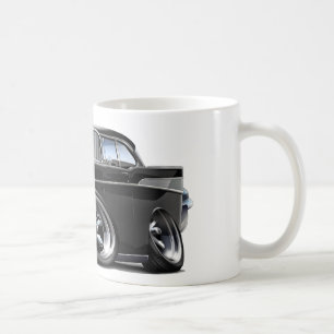 Chevy Belair svart hot rod 1957 Kaffemugg
