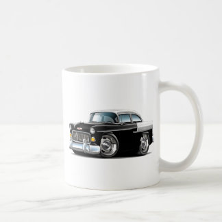Chevy Belair Svart-Vit bil 1955 Kaffemugg