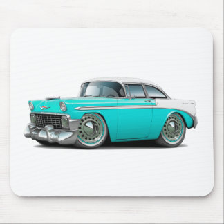 Chevy Belair Turkos-Vit bil 1956 Musmatta