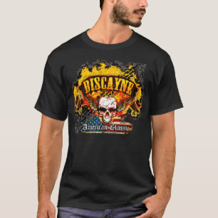 Chevy Biscayne - sammanbrottbanerskalle - n-flagga Tee