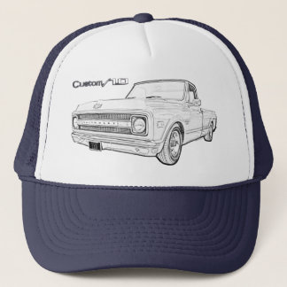 Chevy C10-Anpassningsbarna Klassisk Pickupare Last Keps