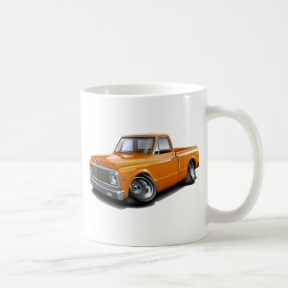 Chevy C10 orange lastbil 1970-72 Kaffemugg