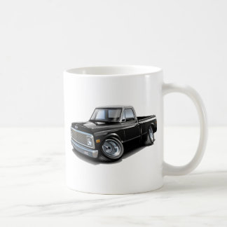 Chevy C10 Svart-Vit bästa lastbil 1970-72 Kaffemugg