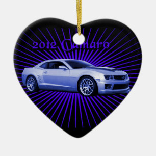 Chevy: Camaro 2012 Julgransprydnad Keramik