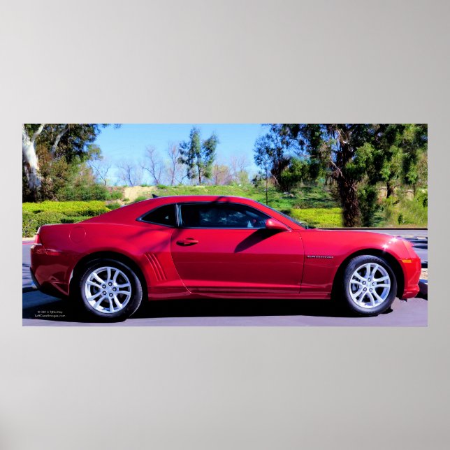 CHEVY CAMARO POSTER (Framsidan)