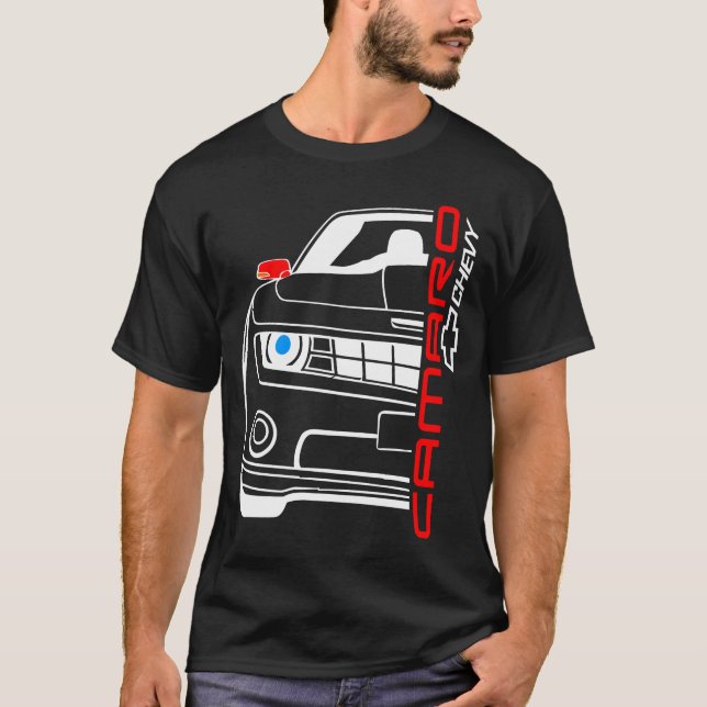 Chevy Camaro T Shirt (Framsida)